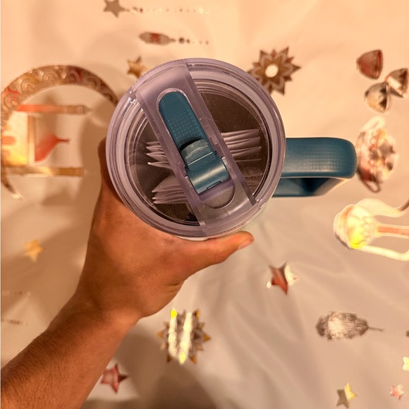 Stanley 40oz Flip Straw Gradient Blue and Yellow Mug - Picture 2 of 2